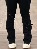 Stretchy Cargo Denim Jeans
