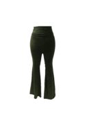 High Waist Y2K Solid Elastic Flare Leggings