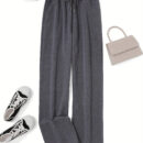 Comfortable High-Waisted Drawstring Sweatpants