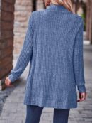 Cozy Rib Knit Cardigan for Women