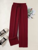 Comfortable High-Waisted Drawstring Sweatpants